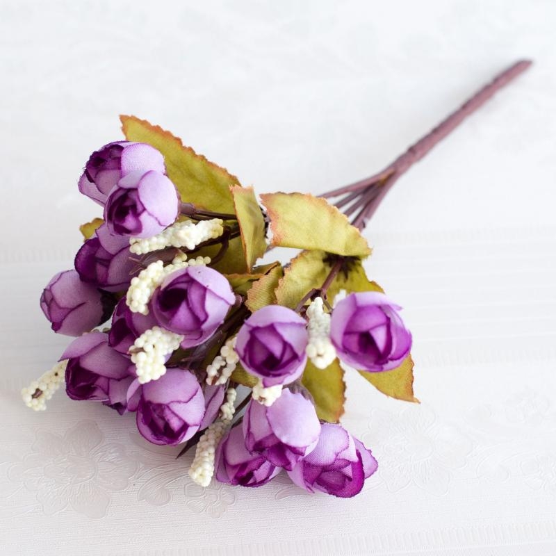 Artificial rosebuds