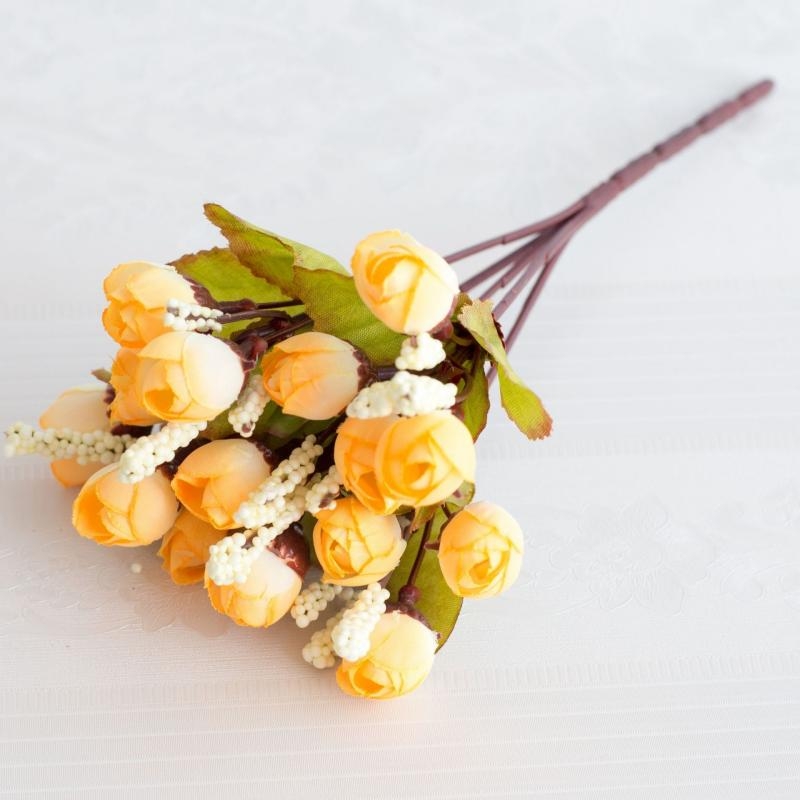 Artificial rosebuds