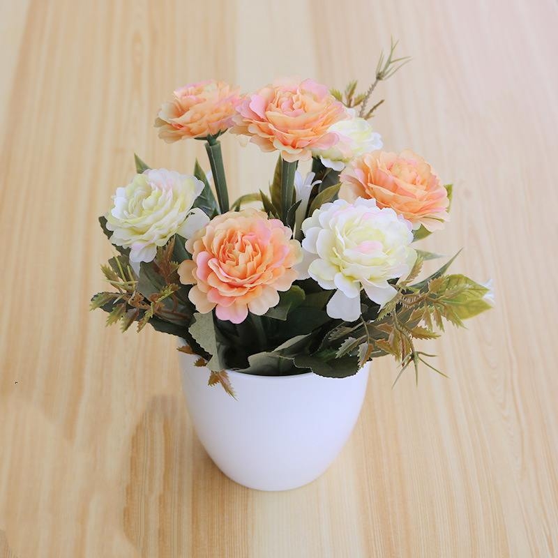 Artificial potted peony