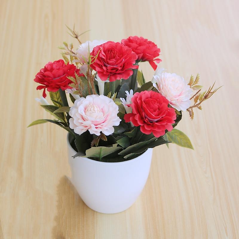 Artificial potted peony