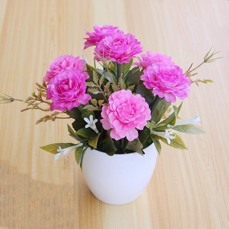 Artificial potted peony