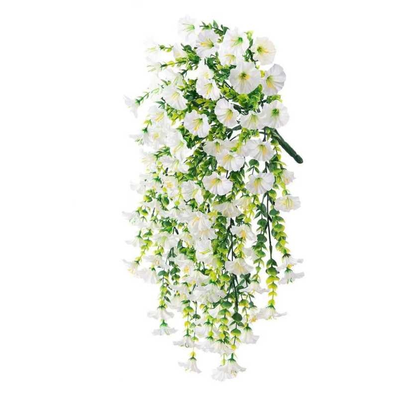 Morning glory in the shape of an artificial vine