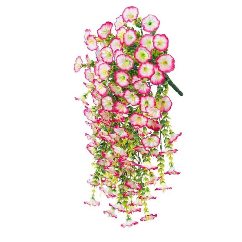 Morning glory in the shape of an artificial vine