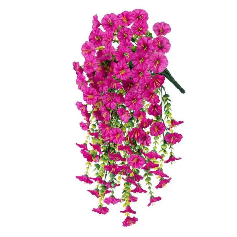 Morning glory in the shape of an artificial vine