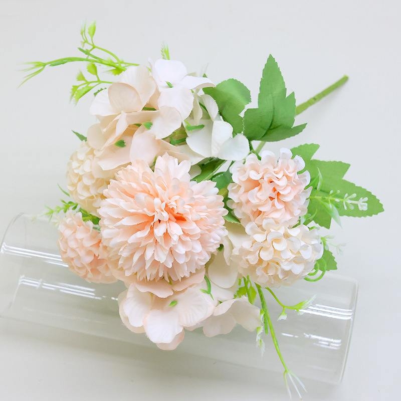 Artificial Multicolor Hydrangea