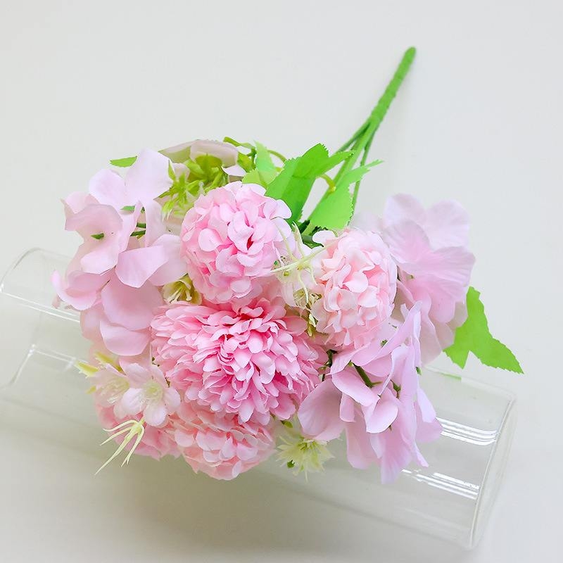 Artificial Multicolor Hydrangea