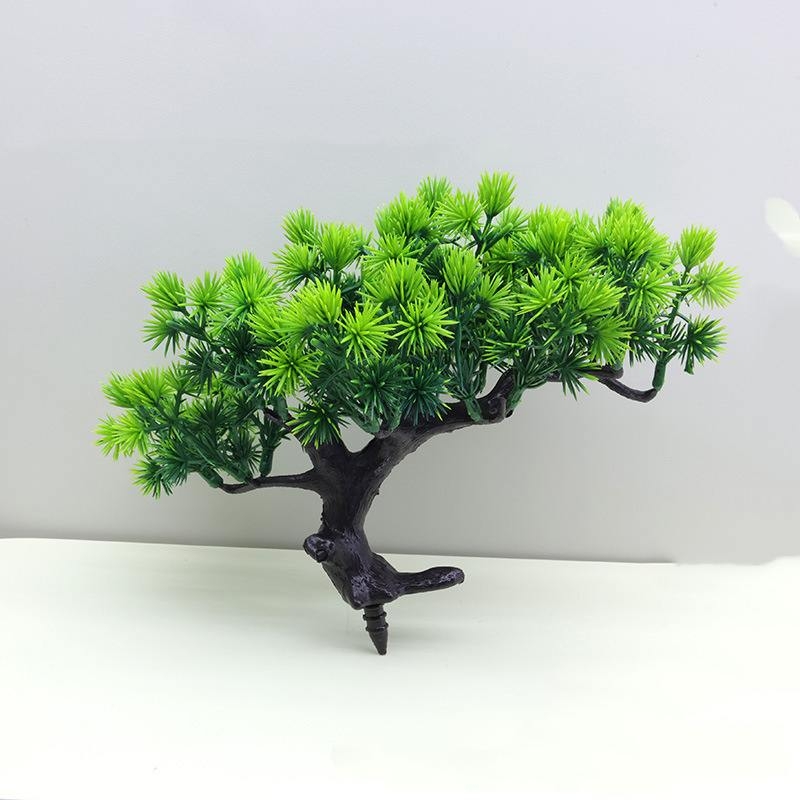 Plastic pine tree