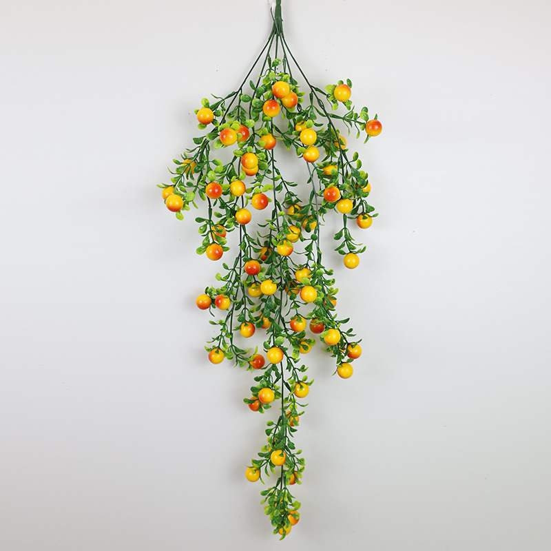 Artificial hanging fruit plant