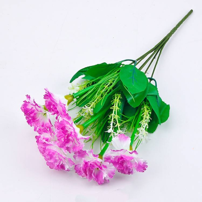 Artificial carnations with seven flowers