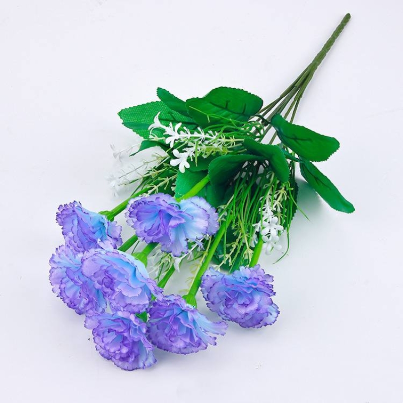 Artificial carnations with seven flowers