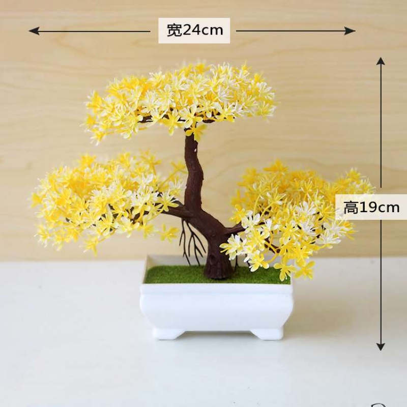 Artificial Mini Pine Tree Potted Plant
