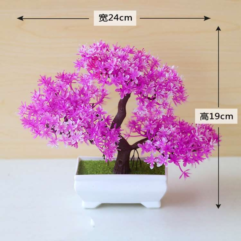 Artificial Mini Pine Tree Potted Plant