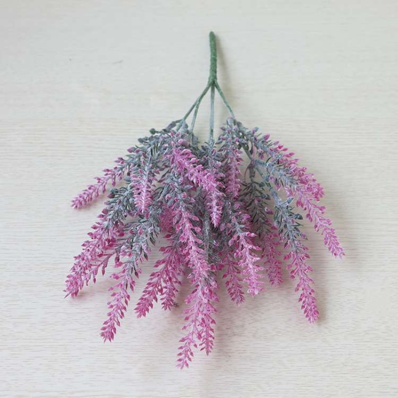 Frosted artificial lavender