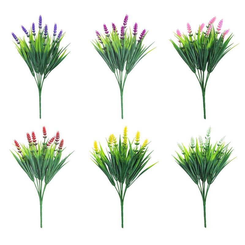 Artificial lavender in various colors