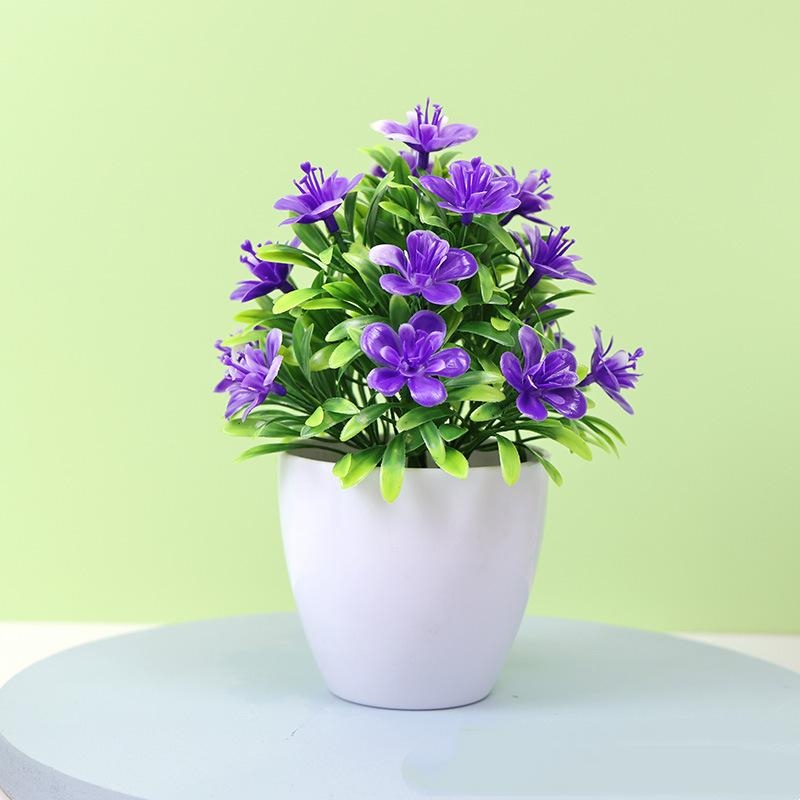 Artificial Five-Leaf Plum Bonsai