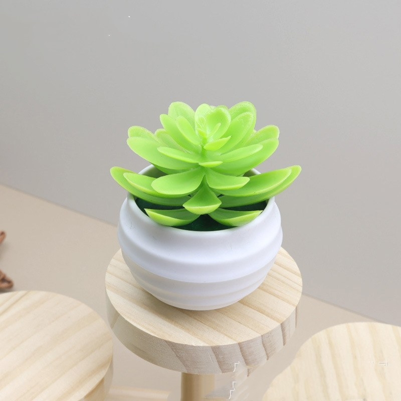 Fake succulent little lotus potted plant