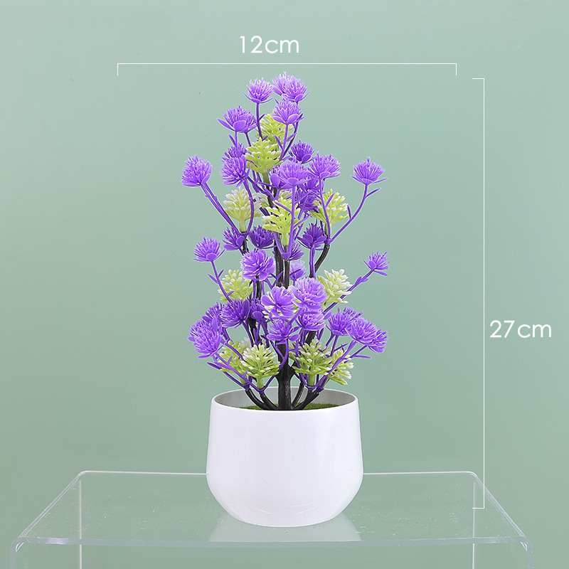 Artificial camellia potted plant