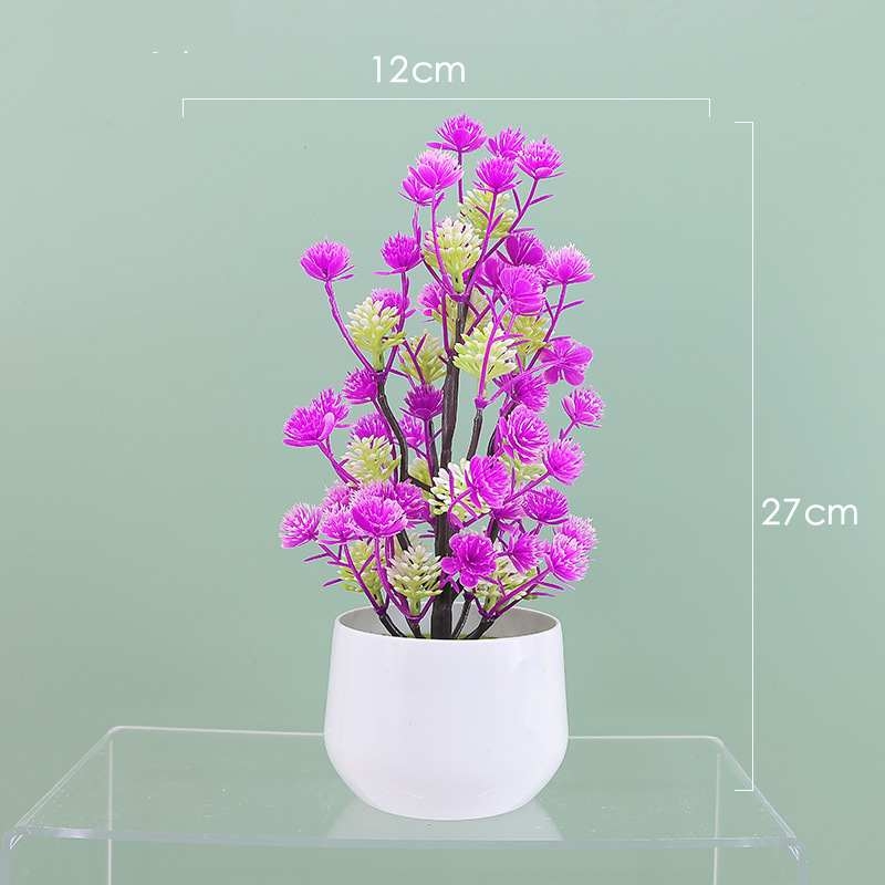 Artificial camellia potted plant