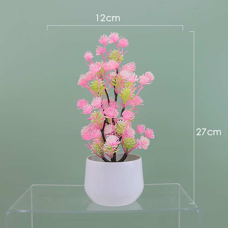 Artificial camellia potted plant