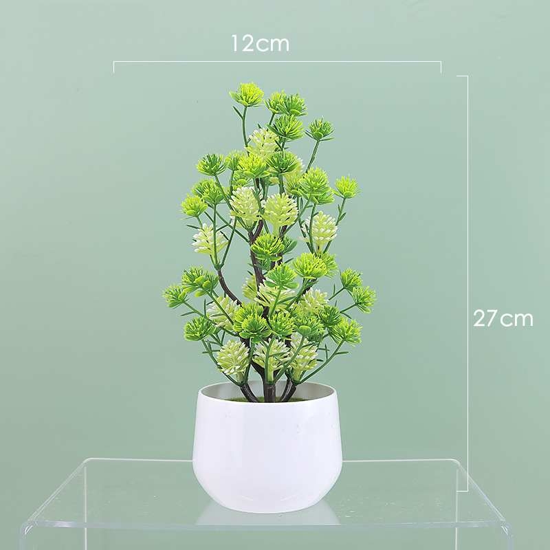 Artificial camellia potted plant