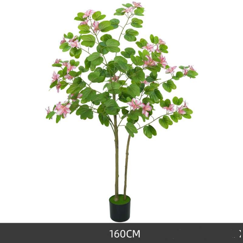 Simulated 120-200cm Pink Bauhinia Potted Plants