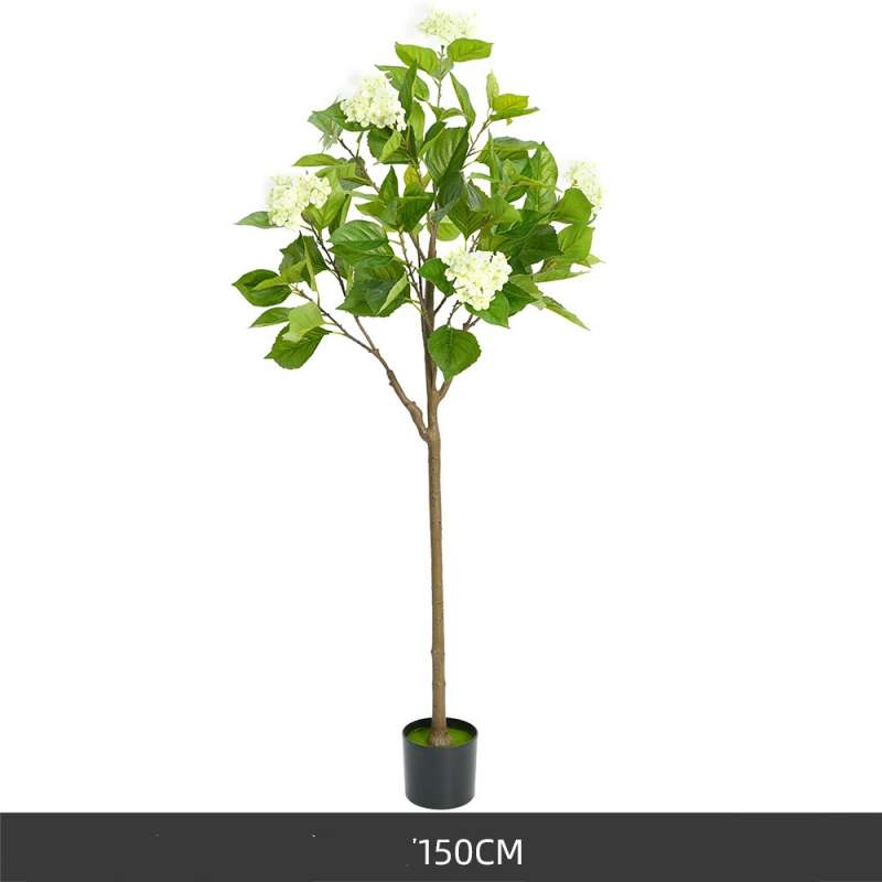 120 to 170cm artificial blue  hydrangea tree