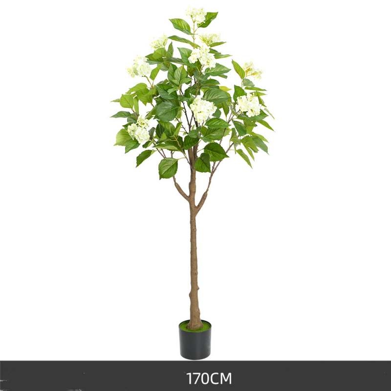 120 to 170cm artificial blue  hydrangea tree