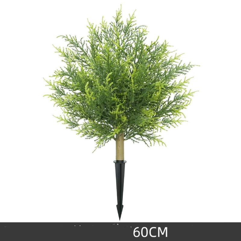 60-90cm realistic cypress tree for planting in the ground