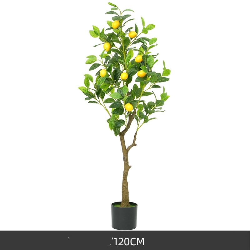 60-180cm artificial lemon tree bonsai