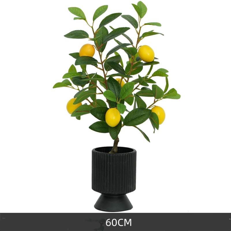 60-180cm artificial lemon tree bonsai