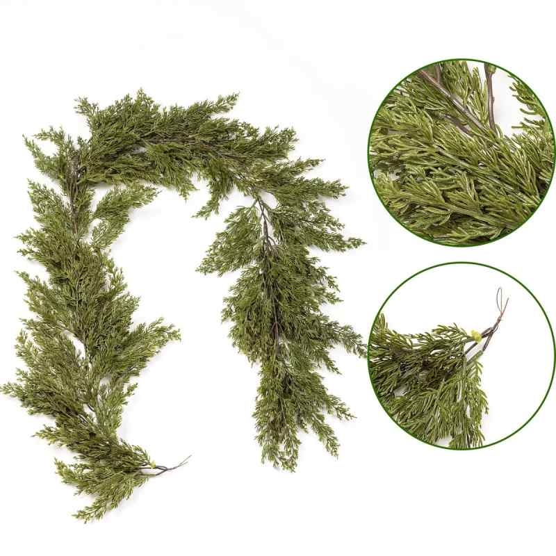 1.8m-2.7m cypress Christmas ornaments in the shape of rattan
