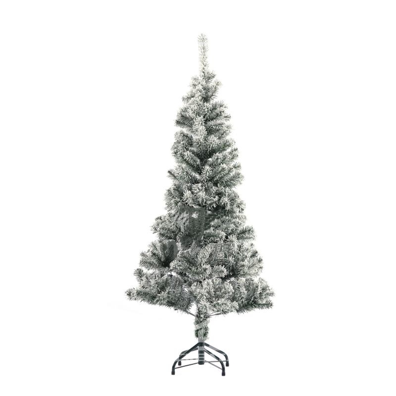 45-210cm PVC flocked artificial Christmas tree