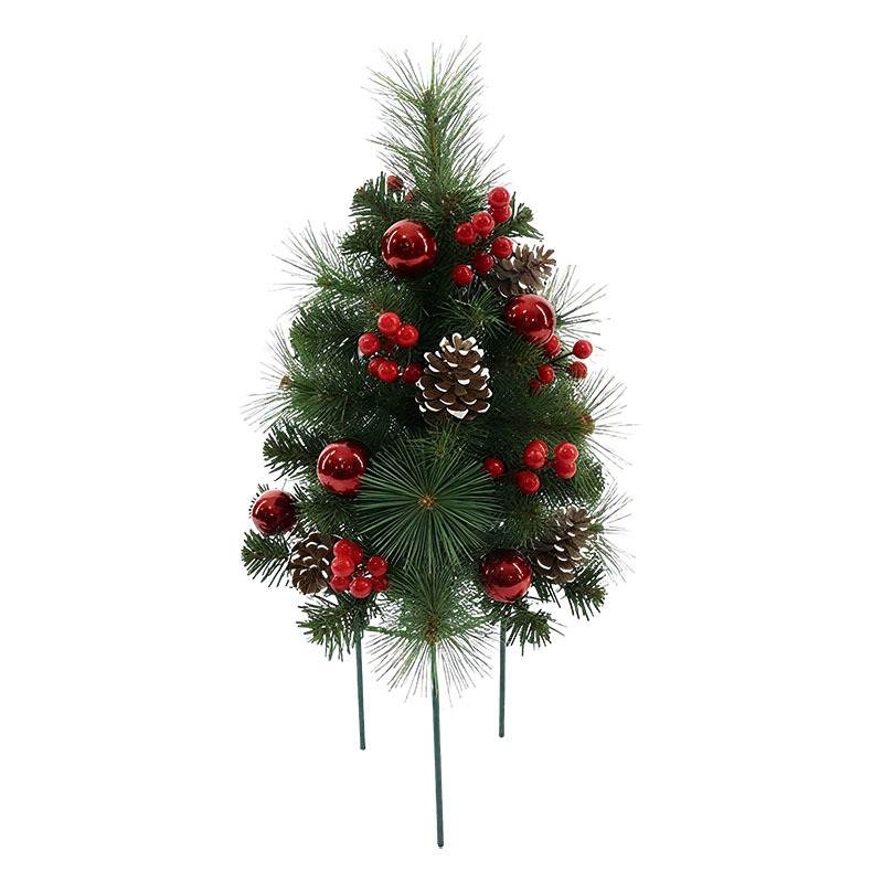 45-60cm PVC ground-mounted Christmas tree
