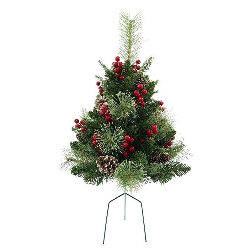 45-60cm PVC ground-mounted Christmas tree