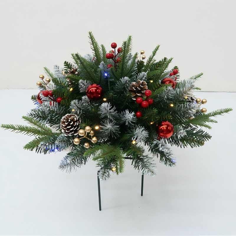 45-60cm PVC ground-mounted Christmas tree