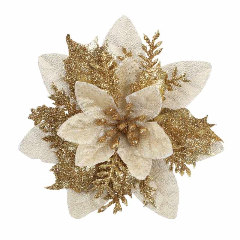 Artificial Christmas Flower Head