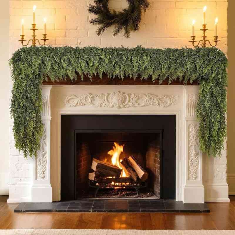1.8m-2.7m Christmas decorations artificial cedar rattan