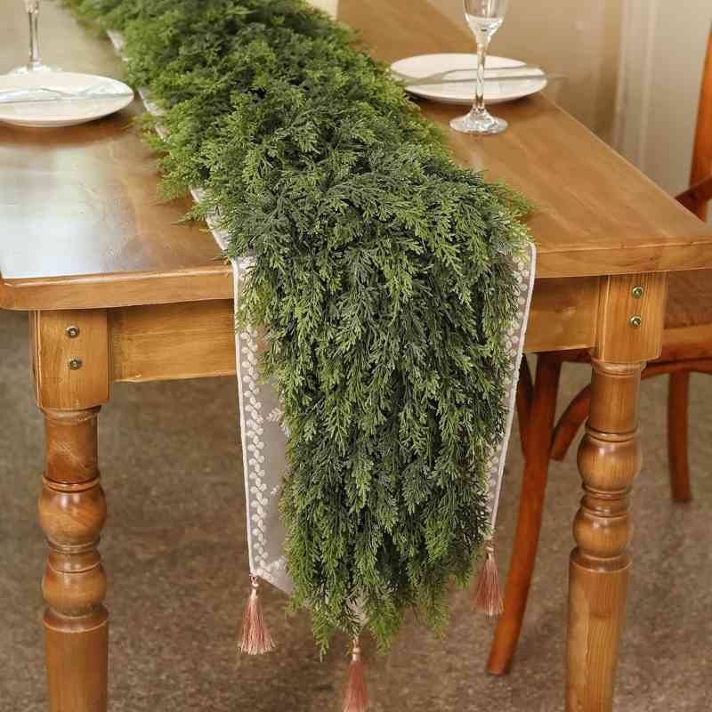 1.8m-2.7m Christmas decorations artificial cedar rattan