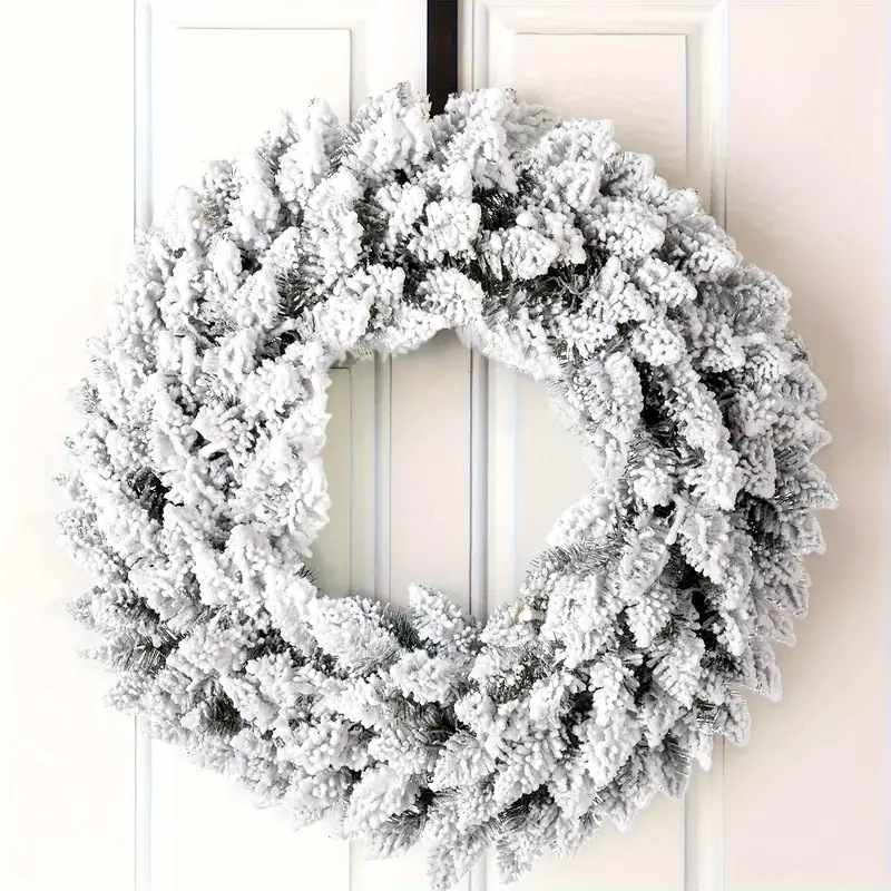 45-50cm flocked wreath