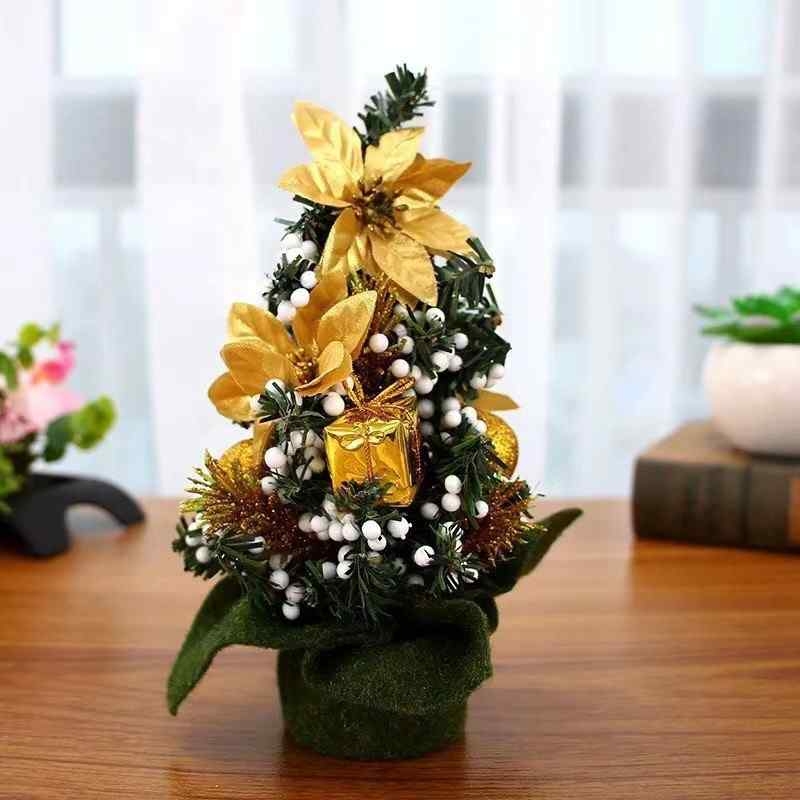 Plastic mini Christmas tree ornament