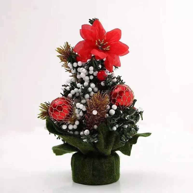 Plastic mini Christmas tree ornament