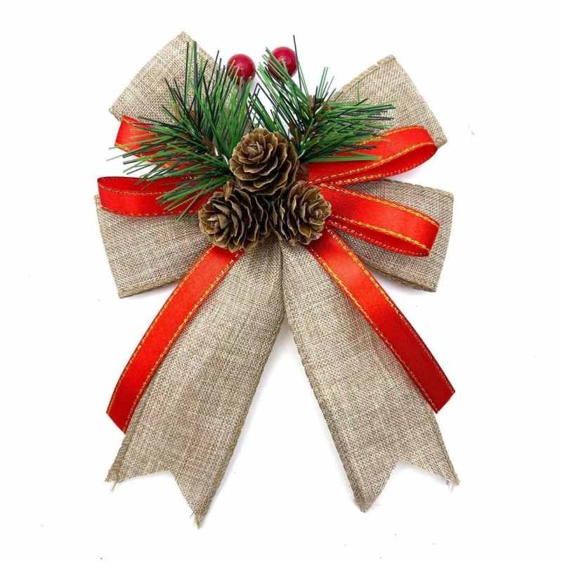 Christmas colorful bows