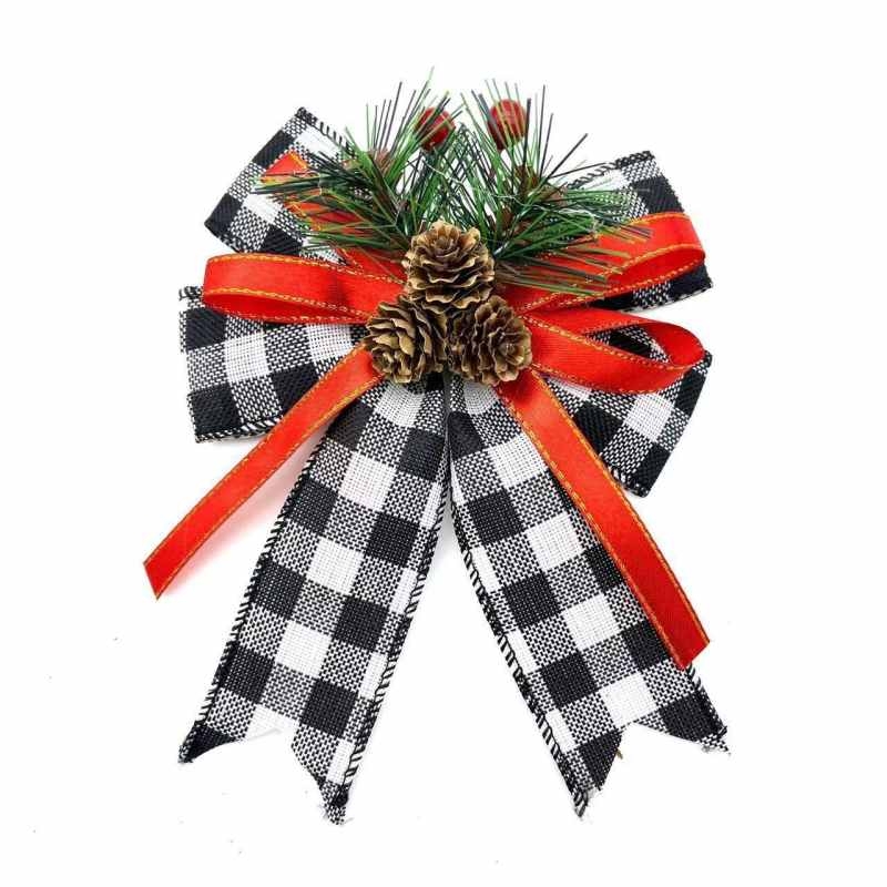 Christmas colorful bows
