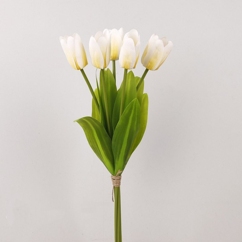 Simulated Soft-feel coated cloth tulip