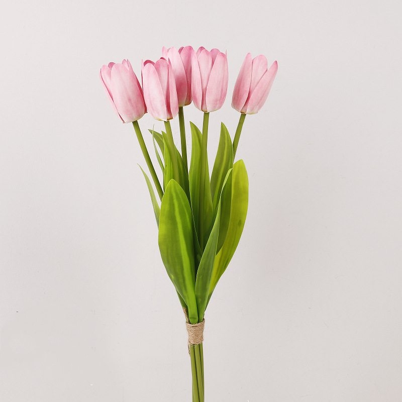Simulated Soft-feel coated cloth tulip