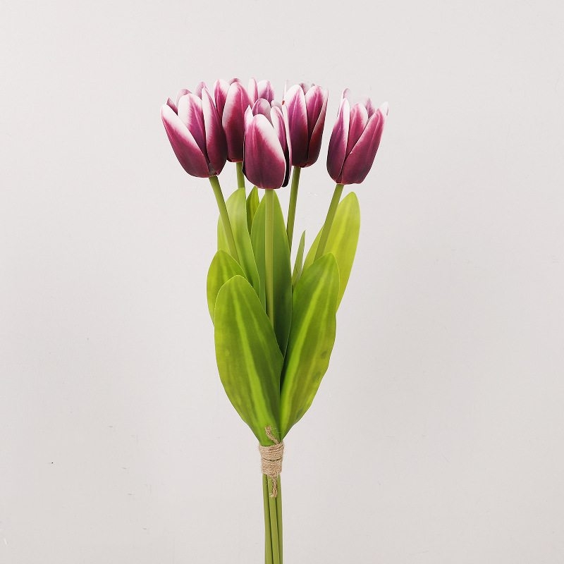 Simulated Soft-feel coated cloth tulip