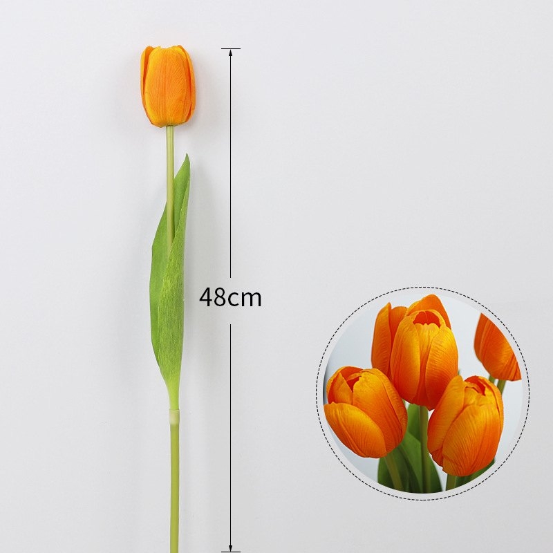 Hand-feeling moisturizing simulated tulip wholesale