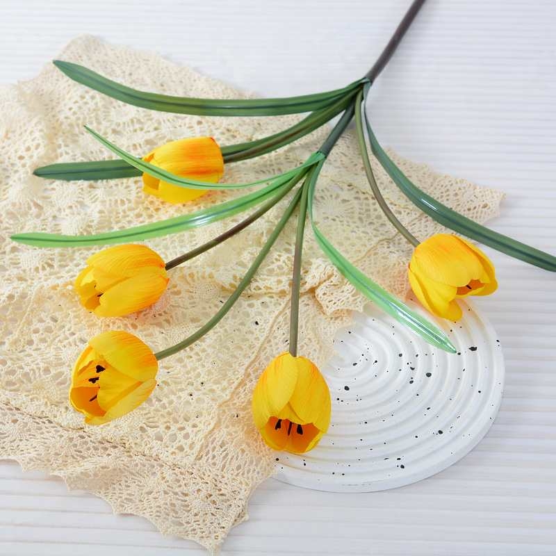 Simulated five-headed tulip wholesale