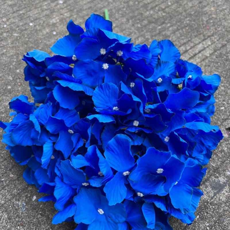 Silk hydrangea bouquet