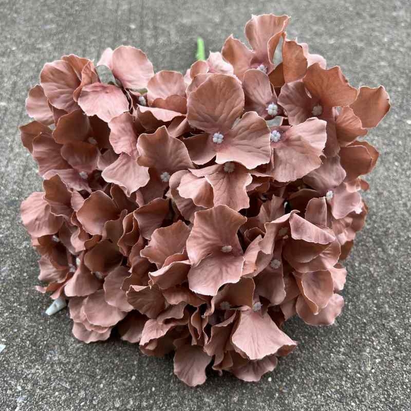 Silk hydrangea bouquet